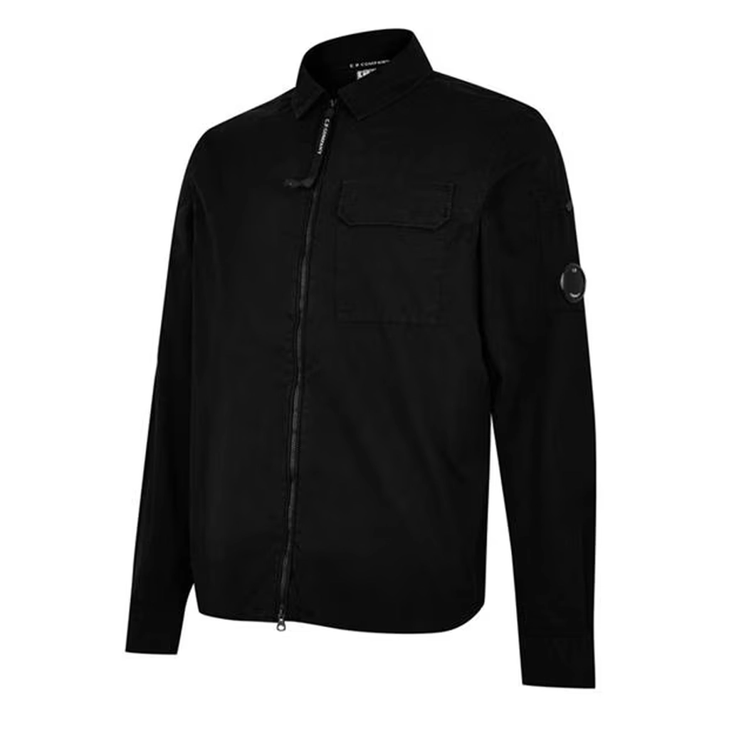 CP Company CP Lens Overshirt Sn99 - Black